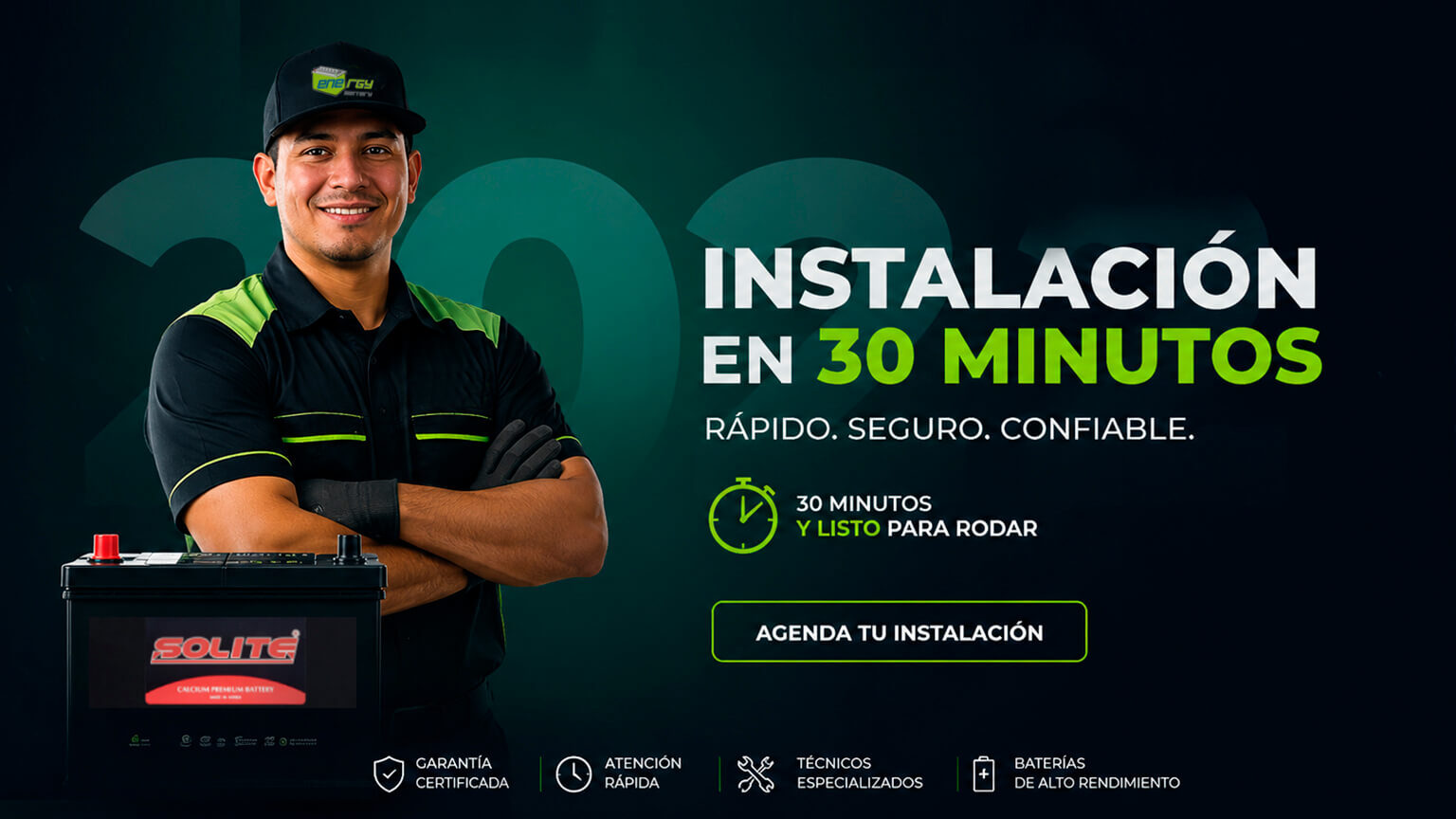 baterias para carro, instalación en 30 minutos. baterías de todas las marcas, distribuidor autorizado
